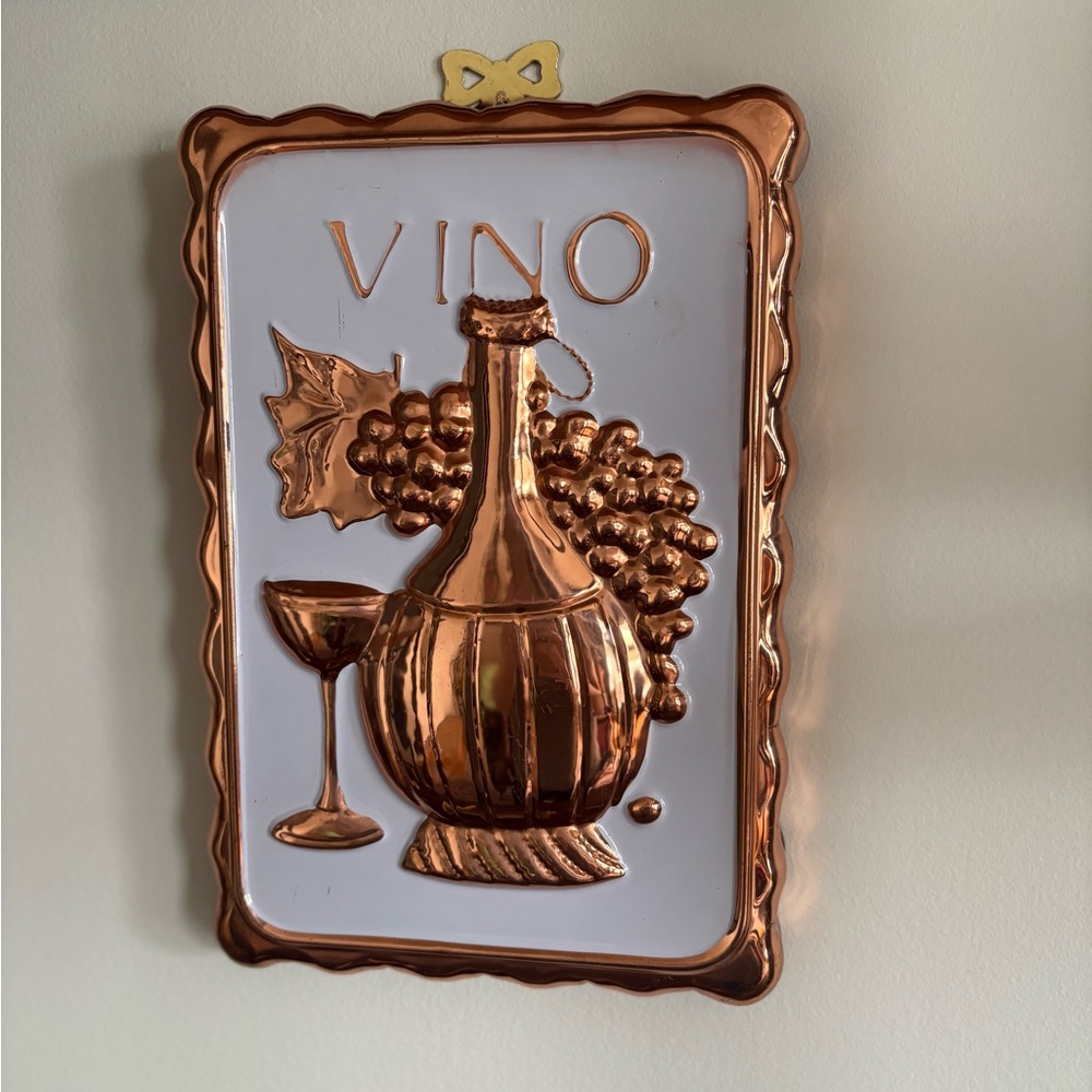 Vintage Copper mold Wall Decor